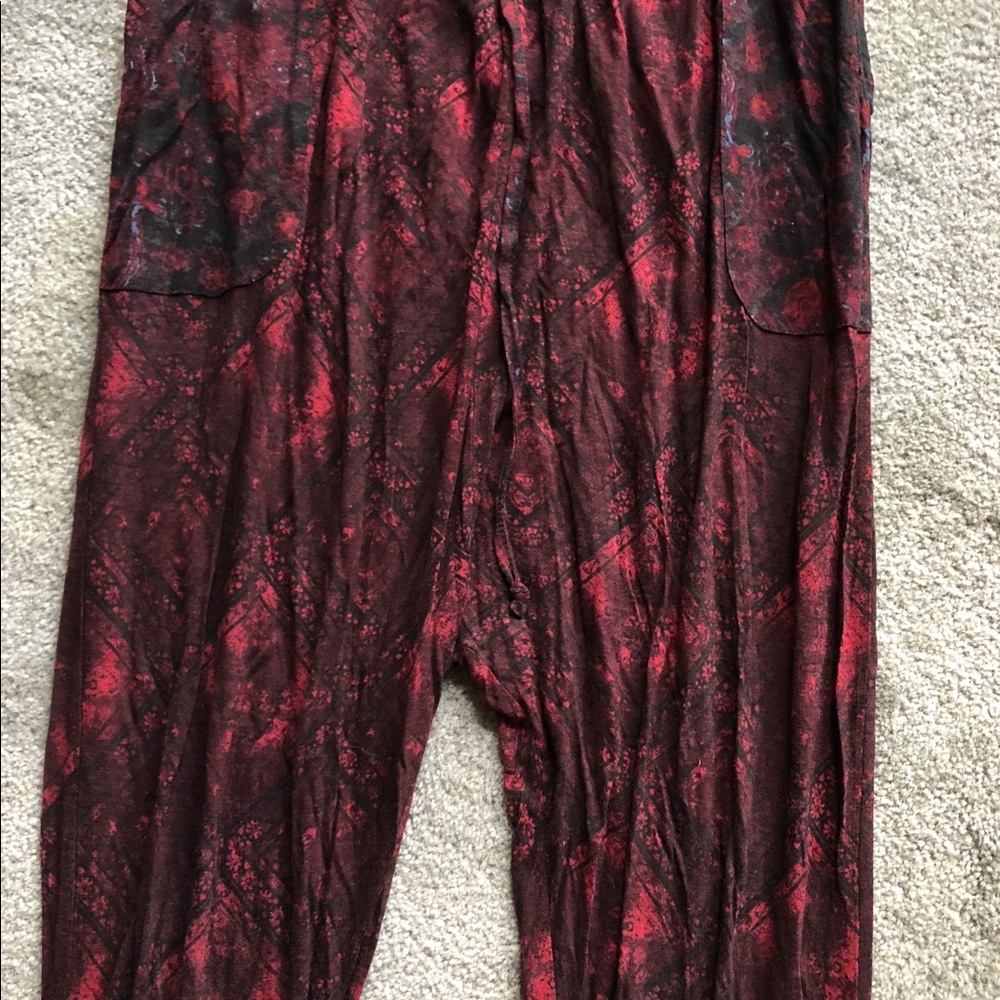 Drop crotch pattern pants - Picture 2 of 3